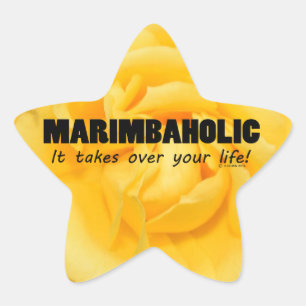 Étoile Sticker Marimbaholic Life Star