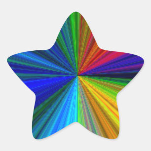 Étoile Sticker Rainbow Star
