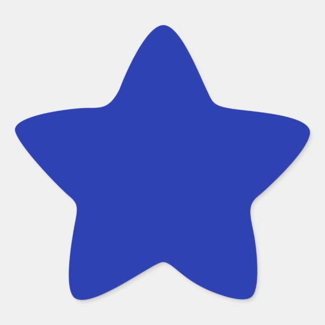Étoile Sticker Royal Blue Star (Devant)