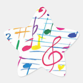 Étoile Sticker Star Musical