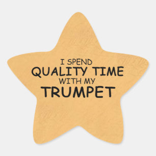 Étoile Sticker Star Trumpet Time de qualité