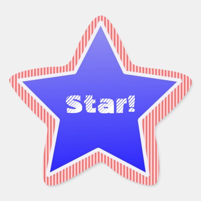 Étoile! Stickers Star Award (Devant)