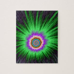 Étoile verte du puzzle