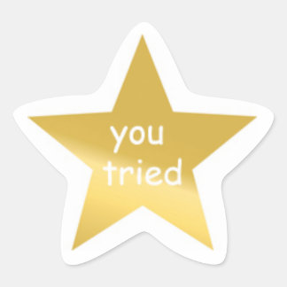 Étoile Vous Avez Essayé De Sticker