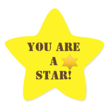 Vous êtes un Sticker d'encouragement STAR