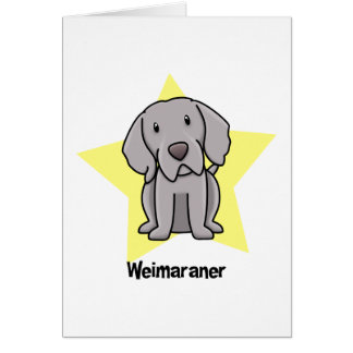 Étoile Weimaraner de Kawaii