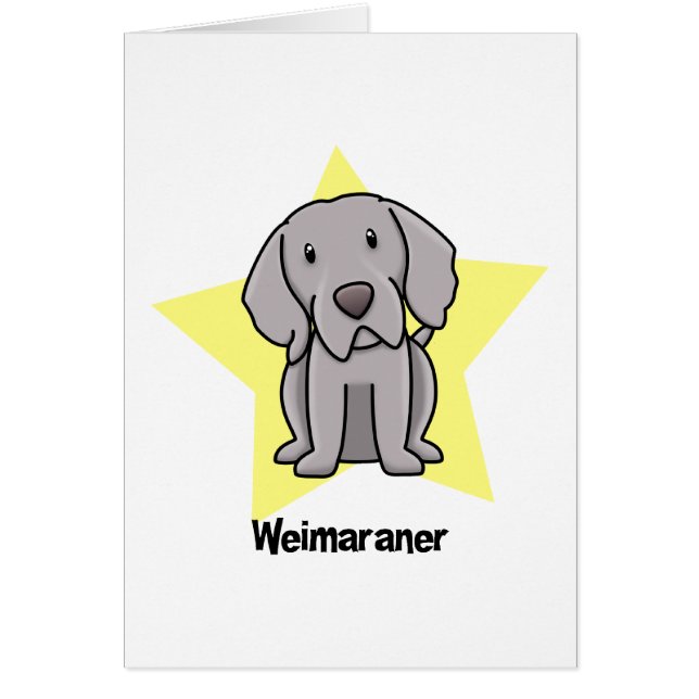 Étoile Weimaraner de Kawaii (Devant)