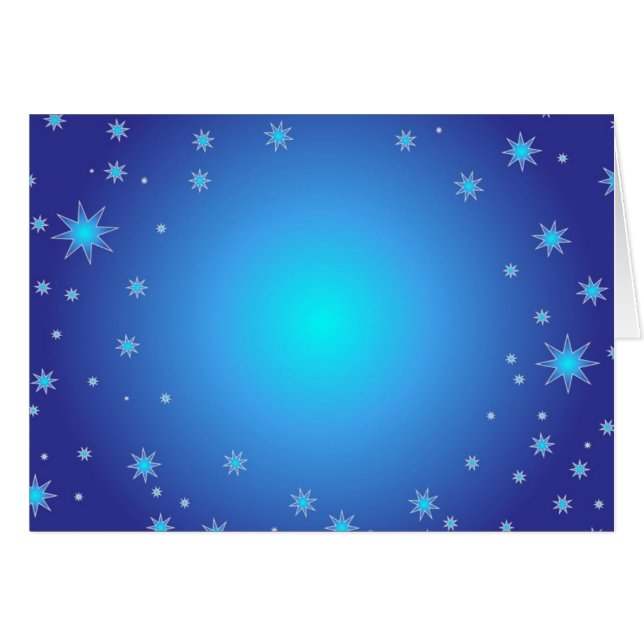 Étoiles bleues (Devant horizontal)