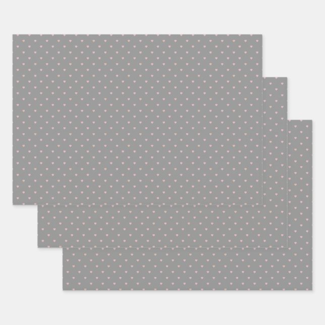 Étoiles dans les coeurs sur le papier d'enveloppem (Lot)