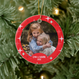 Étoiles de Noël Ornement photo