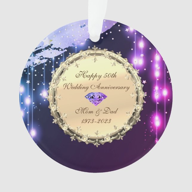 Étoiles Diamants 50e Anniversaire de Mariage   (devant)