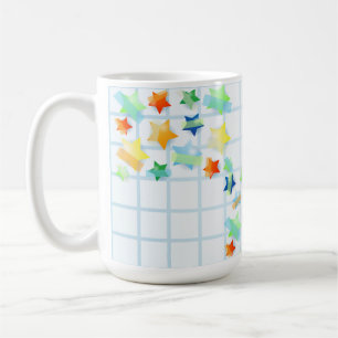 Étoiles en papier, tasse