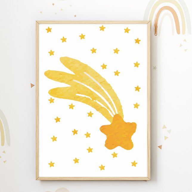 Étoiles Enfants Décor de la chambre Nursery Poster (Créateur téléchargé)