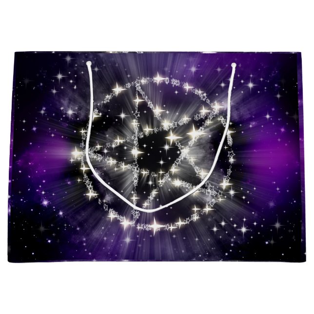 Étoiles et sac cadeau pentagramme (Devant)