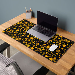 Étoiles Jaune Doré Pailleté Design