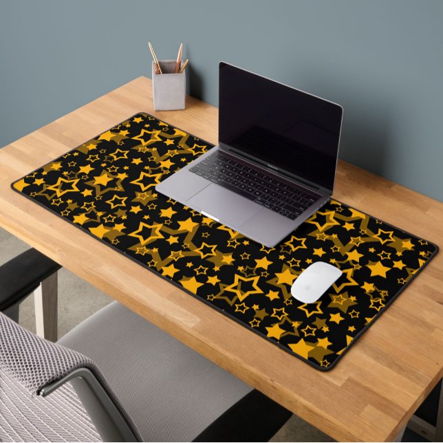 Étoiles Jaune Doré Pailleté Design  (Créateur téléchargé)