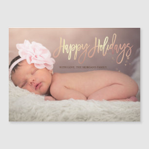 Étoiles Joyeuses Fêtes Bébé Photo