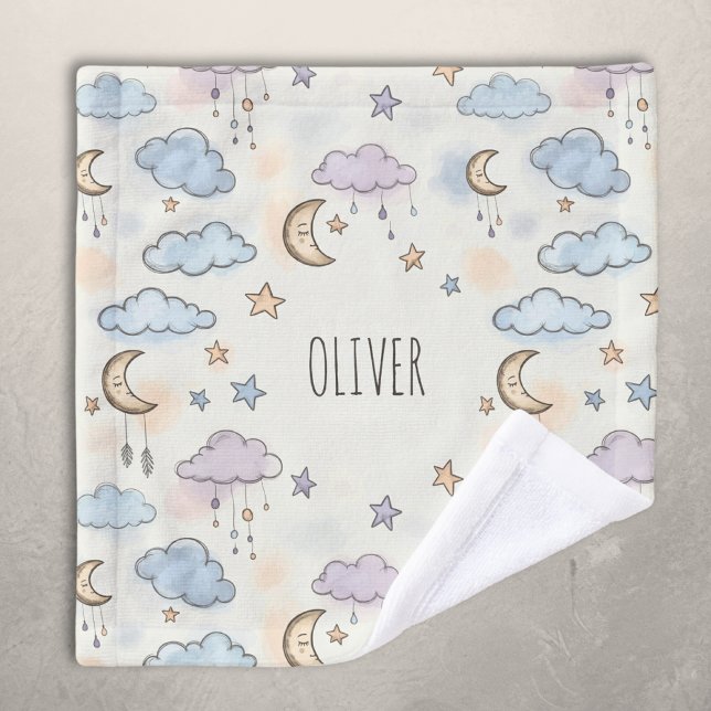 Étoiles, lunes et nuages fluides (Créateur téléchargé)