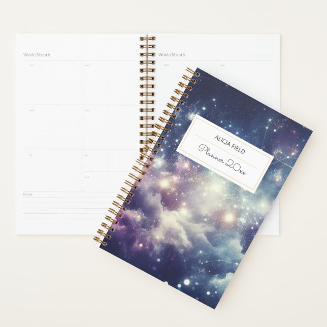 Étoiles magiques | Votre nom (Devant avec enveloppe)