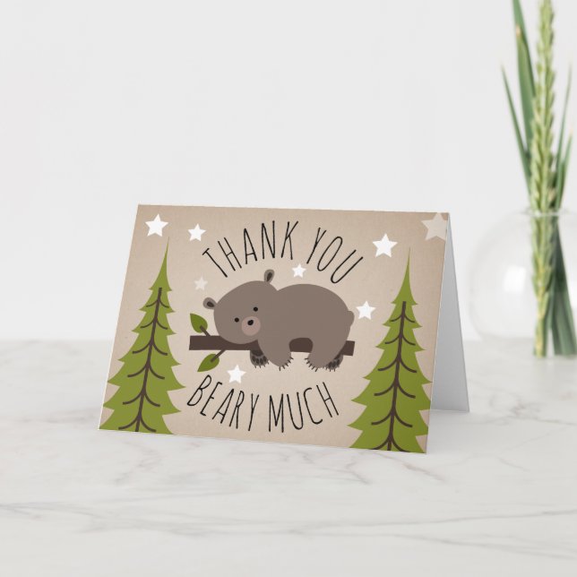 Étoiles Merci Ours Sleepy (Devant)