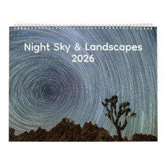 Étoiles, montagnes et horizons : un calendrier pho