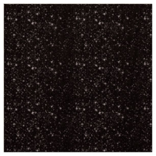 étoiles noir nuit blanc tissu