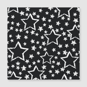 Étoiles noires et blanches : grunge urbain.