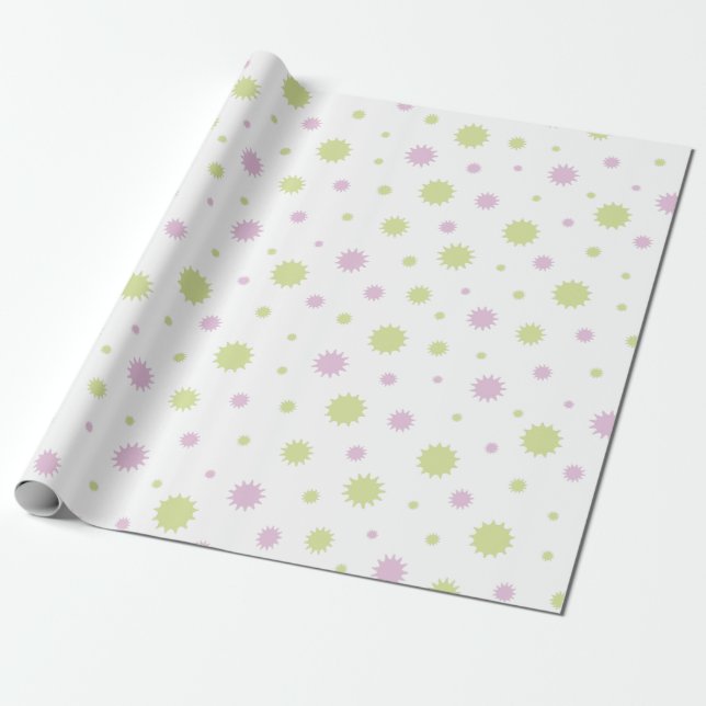 Étoiles. Papier cadeau (Déroulé)