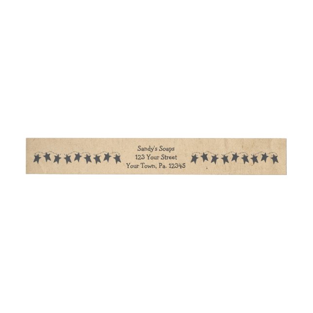 Étoiles primitives Wraparound Étiquette de produit (Individual)