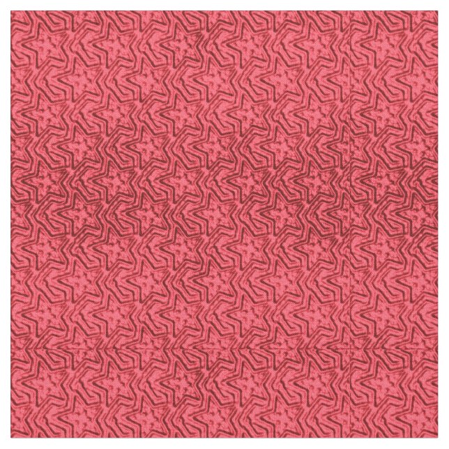 Étoiles sculptées - Corail Tissu rose-Zazzle (Fermer)