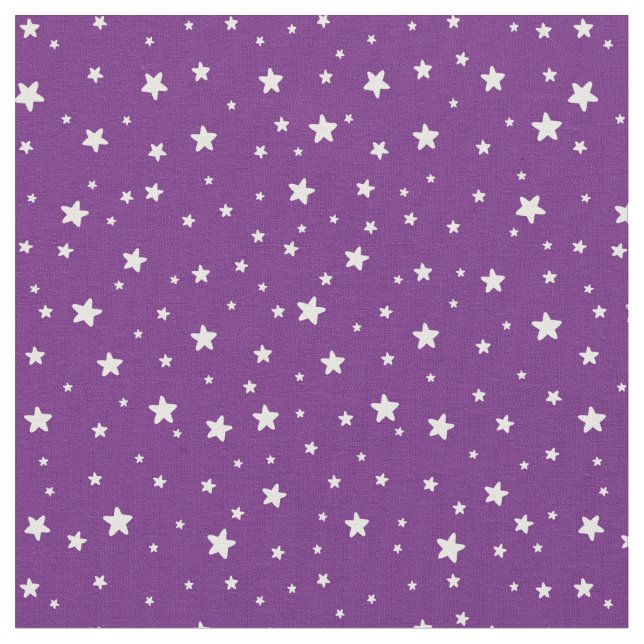 Étoiles sur le tissu pourpre (Fermer)