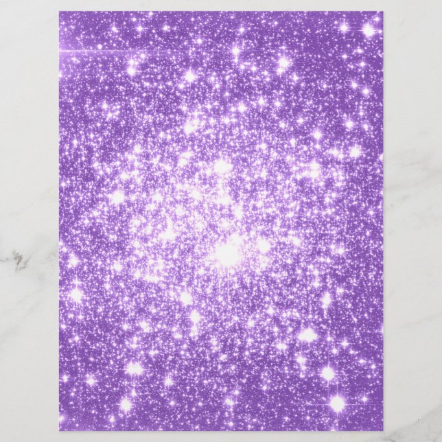 Étoiles violettes de lavande (Devant)