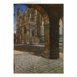 Eton College Chapelle par Anna Alma Tadema