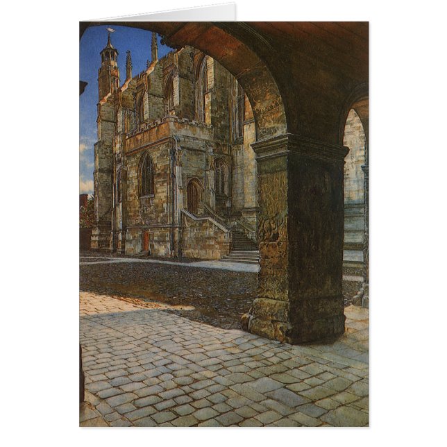 Eton College Chapelle par Anna Alma Tadema (Devant)