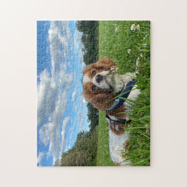 Étonnant Cavalier King Charles Spaniel Puzzle (Vertical)