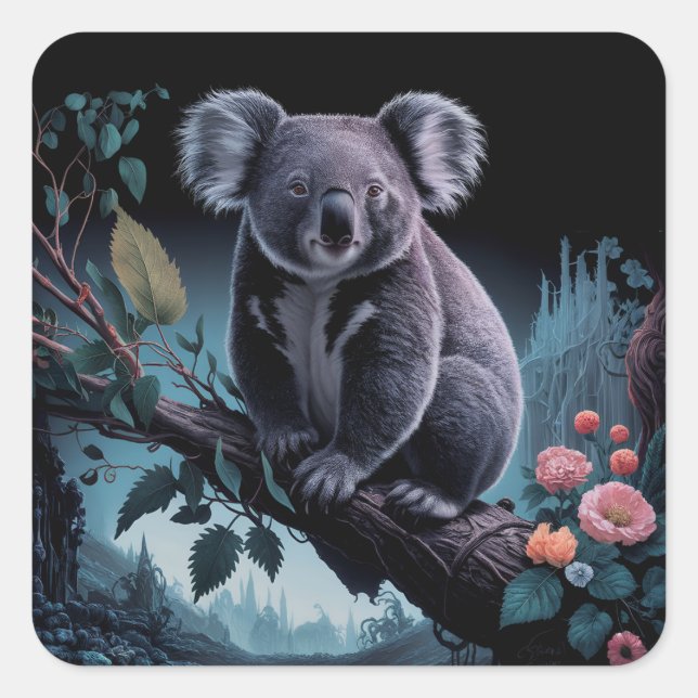 ÉTONNANT STICKERS DE KOALA BEAR (Devant)