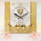 Étonnante horloge de l'Anniversaire d'or personnal