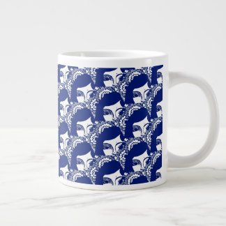 Étrange Fille Floral Spécialité Mug