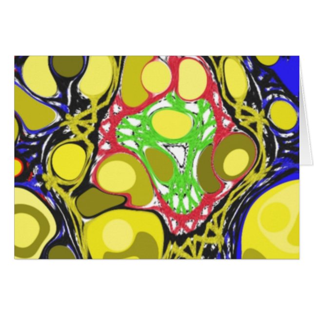 Étrange motif coloré (Devant Horizontal)