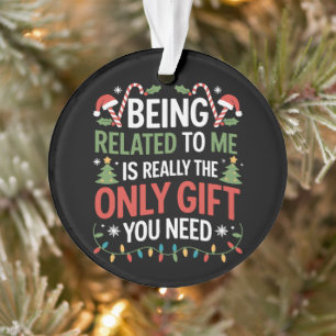 Être apparenté à moi drôle de Noël en famille Xmas