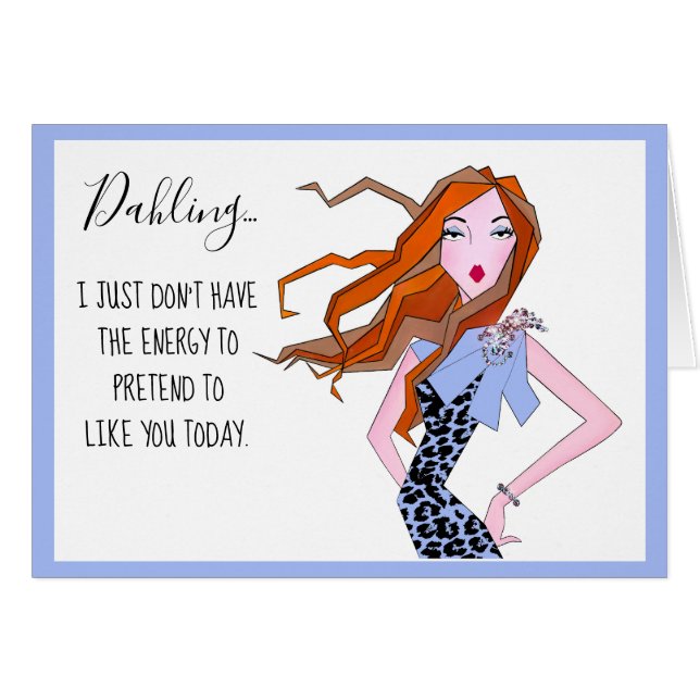 "Être Nice tous les jours est épuisant !" (Devant horizontal)