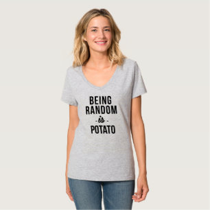 ÊTRE RANDOM est T-shirt POMME