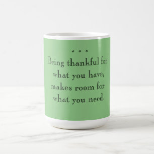 Être reconnaissant 2 - mug