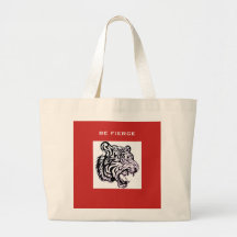 ÊTRE SAC FOURRE-TOUT TIGER FIERCE