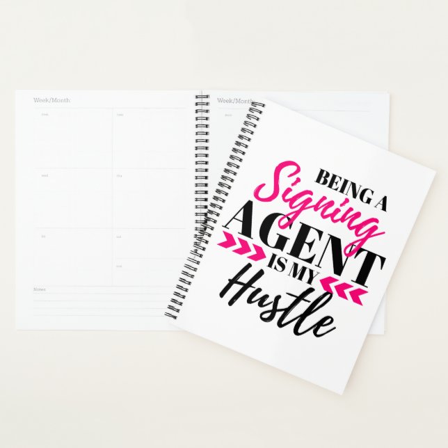 Être un agent de signature est mon planificateur d (Devant avec enveloppe)