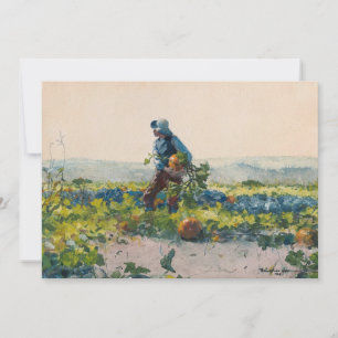 Être un garçon d’agriculteur   Winslow Homer