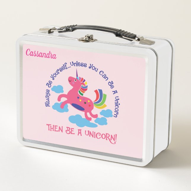Être Une Lunchbox Unicorne (Devant)