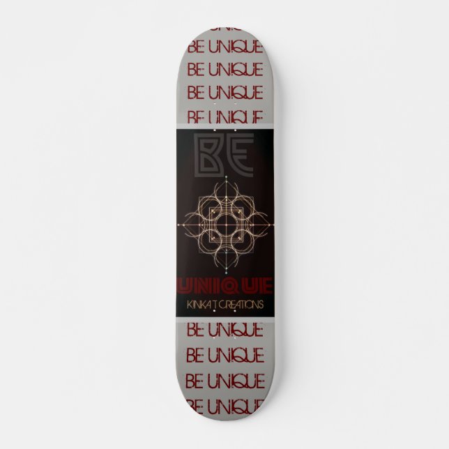 Être unique Skateboard Deck 7¾" (Devant)