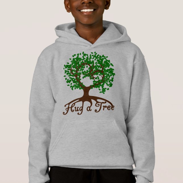 Étreignez un sweat - shirt à capuche de la (Devant)