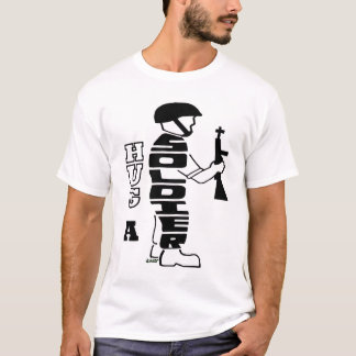 ÉTREIGNEZ UN T-SHIRT DE SOLDAT